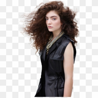 Lorde Elle 2014 Photoshoot02 - Lorde Yellow Flicker Beat Album Cover Clipart