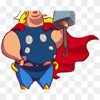 The Legend Of Zelda Clipart Chubby - Superhero If There Were Fat - Png Download