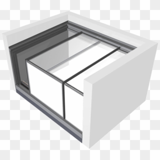 The Three Wall Box Skylight Makes It Possible To Integrate - Architecture Clipart