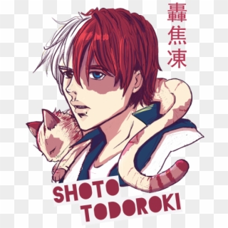 Shoto Todoroki Cat Clipart