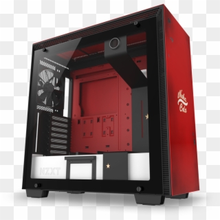 Nzxt H700 Limited Edition Nuka-cola Computer Case - Limited Edition Pc Case Clipart