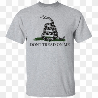 Don't Tread On Me Themed Classic T-shirt - Shonen Jump T Shirts Clipart