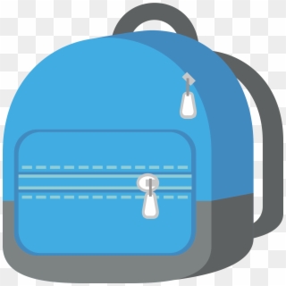 Backpack Emoji Png - School Bag Emoji Png Clipart