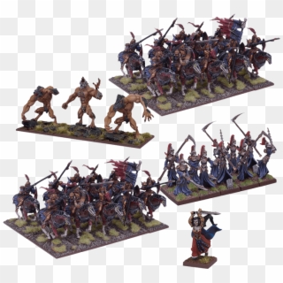 Kings Of War Undead Elite Army , Png Download - King Of Wars Armies Clipart