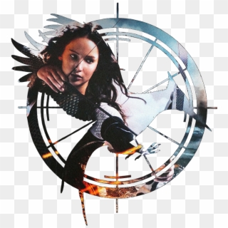 55 Images About Katniss Everdeen On We Heart It - Mockingjay In Catching Fire Clipart