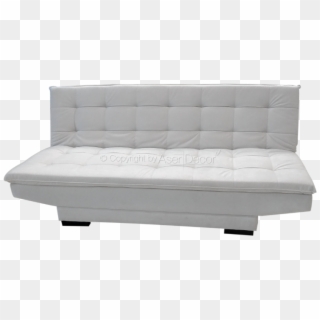 Sofa Cama Leggob Suede Branco Sala Tv 03 - Studio Couch Clipart