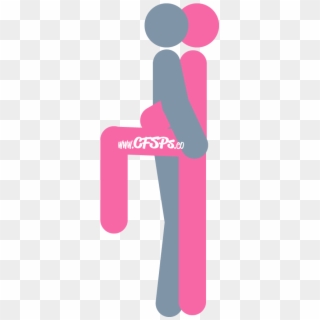 Pink Flamingo Sex Position Illustration - Graphic Design Clipart