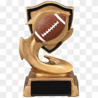 Football Resin Trophy Electric Flame Series P North - Trophy Clipart