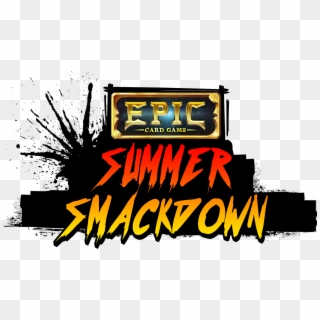 Epic Card Game Summer Smackdown - Poster Clipart