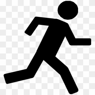 Movement Clipart Running Man - Player - Png Download