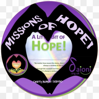 Logo Missions Of Hope Blank Background Final - Heart Clipart