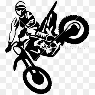 Vector Free Library Kick Production Ready Artwork For - Motocross Vector Png Clipart