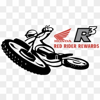 Svg Free Red Rider Rewards Logo Png Transparent Svg - Honda Clipart