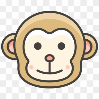 Monkey Face Emoji - Weltraum Bilder Zum Ausmalen Clipart