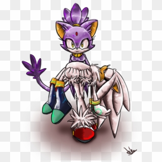 Blaze The Cat Images Silver Y Blaze Wallpaper And Background - Silvaze Clipart