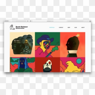 Brand New Website - Illustration Clipart