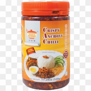 Teans Crispy Anchovy Chili - Sambal Ikan Bilis Malaysia Clipart