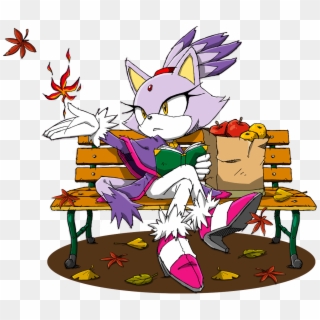Blaze The Cat Images Blaze In The Fall Hd Wallpaper - Blaze The Cat Clipart