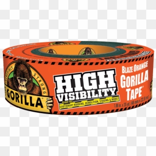 High Visibility Gorilla Tape - Gorilla High Visibility Tape Clipart