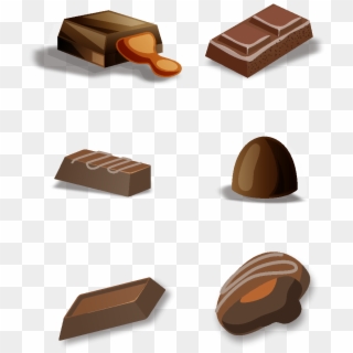 Hand Drawn Chocolate Food Design Elements Png And Vector - Chocolate Clipart