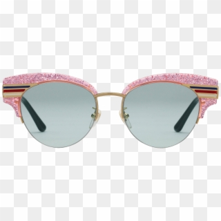 80's Vector Sunglasses - Gucci Cat Eye Pink Sunglasses Clipart