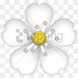 Flower Emoji Transparent Png Image With Transparent - اللهم ف يوم الجمعه Clipart