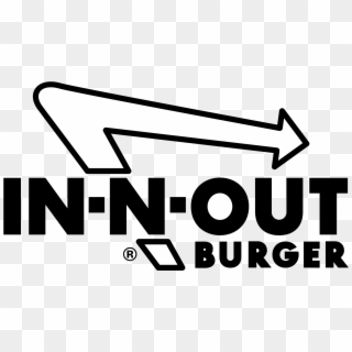 In N Out Logo Png Transparent - N Out Burger Clipart