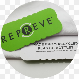 Eco Friendly Recycled Repreve Rpet Plastic Polyester - Label Clipart