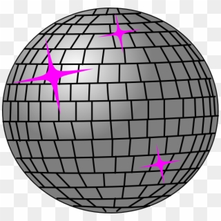 Transparent Background Disco Ball Clipart - Png Download