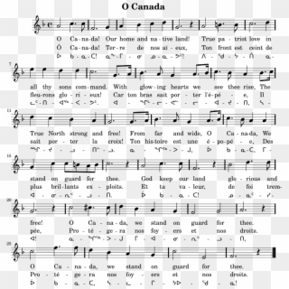 Wikipedia O Canada Lyrics, Anthem Lyrics, Song Lyrics, - Calixa Lavallée O Canada Clipart