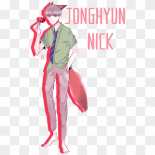 Nick Jonghyun - Illustration Clipart