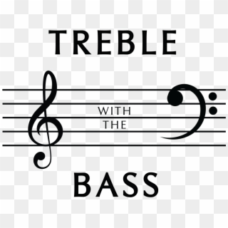 Treble With The Bass - Music Clipart