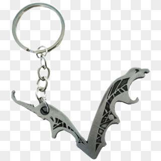 Batwing Keychain - Keychain Clipart