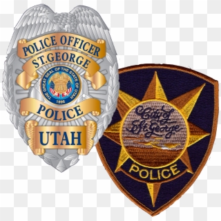 Responsive Image - St George Police Department Badge Clipart