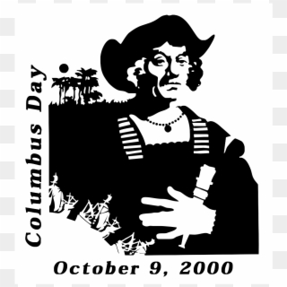 File - Columbus-day - Svg - Christopher Columbus Title Page Clipart