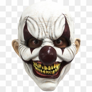 Scary Mask Clown Clipart