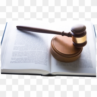 Gavel With Law Book Png Image - Book Of Law Png Clipart