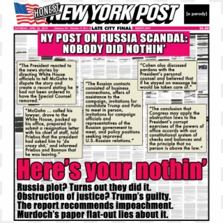 Honest New York Post - New York Post Clipart
