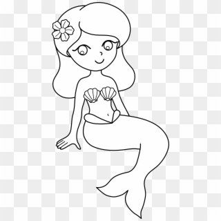 10 Pics Of Cute Mermaid Coloring Pages - Cartoon Clipart