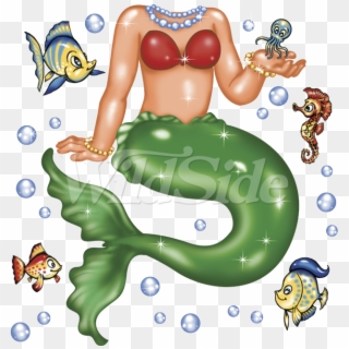 Mermaid - Cartoon Clipart