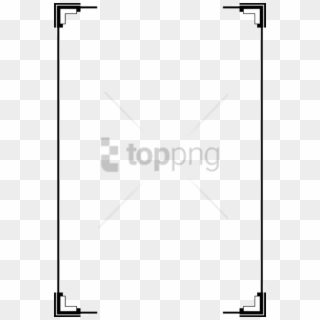 Free Png Simple Line Borders Png Png Image With Transparent - Transparent Border Frame Png Clipart