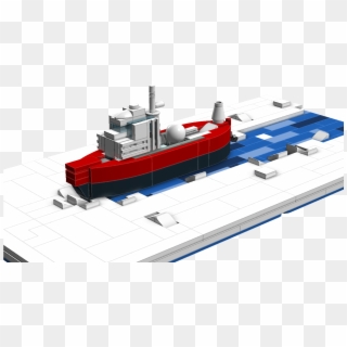 The Icebreaker - Lego Mini Cargo Ship Clipart
