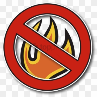 Free Png No Campfires Icon - Emblem Clipart