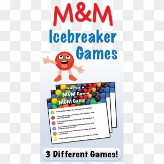 These Three M&m Icebreaker Games Are A Great Way To - Cartoon Clipart