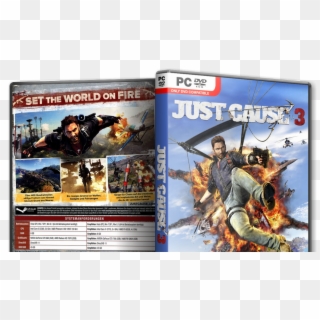 Apps And Software - Just Cause 3 Box Clipart