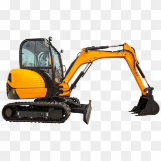 Specialized Transportation - Excavator Clipart
