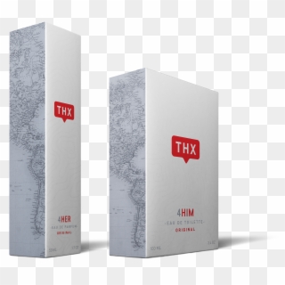 Original Fragrances "4him" And "4her" From The Thx - Box Clipart