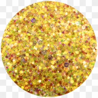 Gold Glitter Circle Png - Circle Clipart