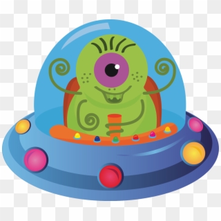 Galaxy Clipart Spaceship - Ovnis Baby Png Transparent Png