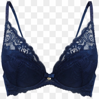 Gypsy High Apex Plunge Navy Product Front - Brassiere Clipart